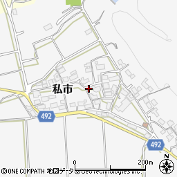 京都府福知山市私市西ケ端50周辺の地図