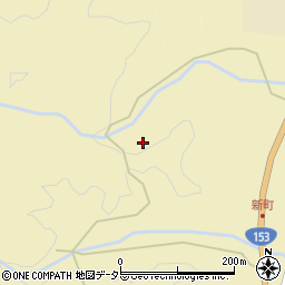 長野県平谷村（下伊那郡）西町周辺の地図