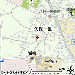 愛知県小牧市久保一色3587-11周辺の地図