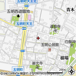 愛知県江南市五明町当光地142周辺の地図