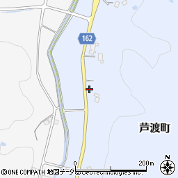 島根県出雲市芦渡町周辺の地図