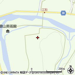京都府南丹市美山町江和（黒田）周辺の地図