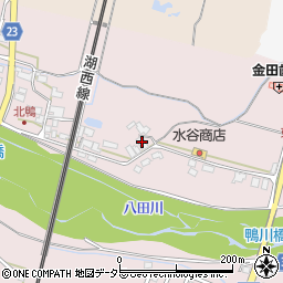 滋賀県高島市鴨2996周辺の地図