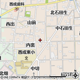 愛知県一宮市春明山前13周辺の地図