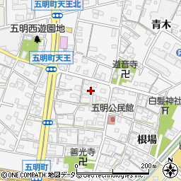 愛知県江南市五明町当光地136周辺の地図