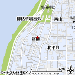 愛知県一宮市小信中島宮前812周辺の地図
