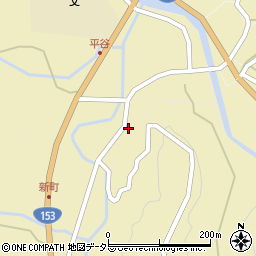 長野県下伊那郡平谷村1281周辺の地図