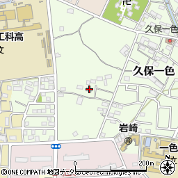愛知県小牧市久保一色3647周辺の地図