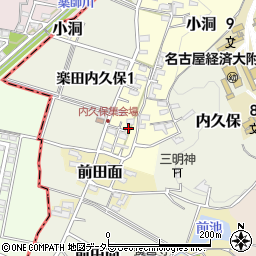 愛知県犬山市小洞24周辺の地図
