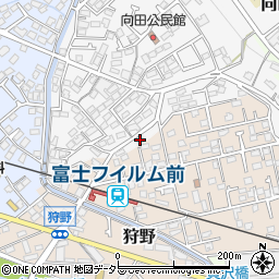 神奈川県南足柄市向田334周辺の地図