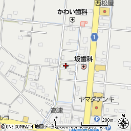 岐阜県羽島市竹鼻町狐穴1032周辺の地図