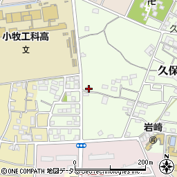 愛知県小牧市久保一色3657周辺の地図