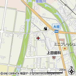 兵庫県朝来市山東町大垣57周辺の地図