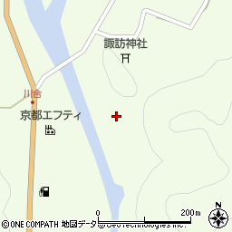 京都府南丹市美山町鶴ケ岡道ノ脇周辺の地図