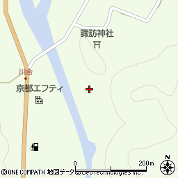 京都府南丹市美山町鶴ケ岡（道ノ脇）周辺の地図