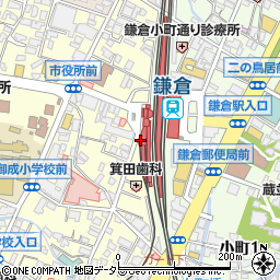 鎌倉ガイド協会（ＮＰＯ法人）周辺の地図