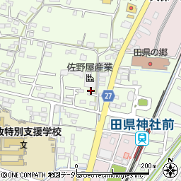 愛知県小牧市久保一色1225周辺の地図