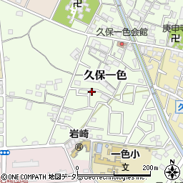 愛知県小牧市久保一色3587周辺の地図