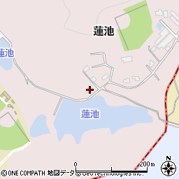 愛知県犬山市蓮池61-2周辺の地図