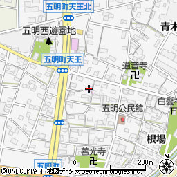 愛知県江南市五明町当光地100周辺の地図