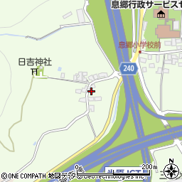滋賀県米原市三吉833周辺の地図
