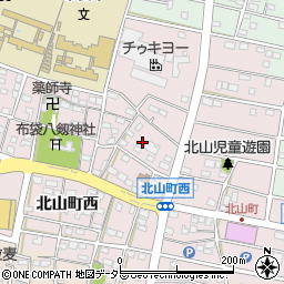 愛知県江南市北山町西218周辺の地図