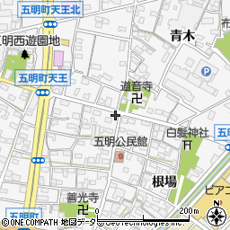 愛知県江南市五明町当光地128周辺の地図