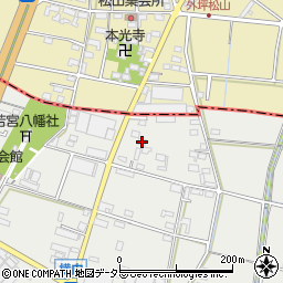 愛知県小牧市横内149周辺の地図