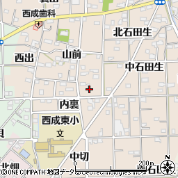 愛知県一宮市春明山前12周辺の地図