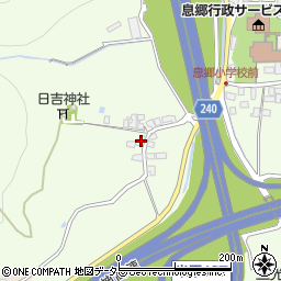 滋賀県米原市三吉827周辺の地図