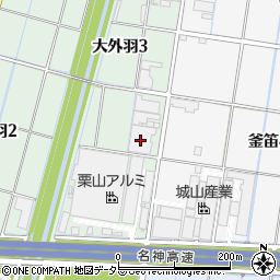 岐阜県大垣市大外羽3丁目26周辺の地図