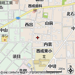 愛知県一宮市春明山前4-1周辺の地図