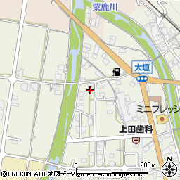 兵庫県朝来市山東町大垣64周辺の地図