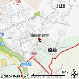 遠藤地蔵堂周辺の地図