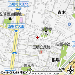 愛知県江南市五明町当光地125周辺の地図