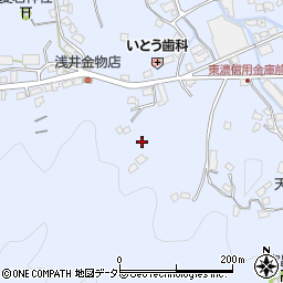岐阜県瑞浪市陶町（猿爪）周辺の地図