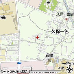 愛知県小牧市久保一色3638周辺の地図