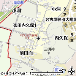 愛知県犬山市小洞238周辺の地図
