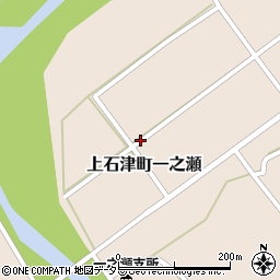 岐阜県大垣市上石津町一之瀬周辺の地図