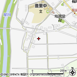 京都府綾部市豊里町長砂周辺の地図