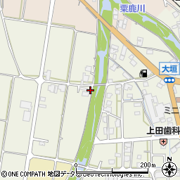 兵庫県朝来市山東町大垣77-4周辺の地図
