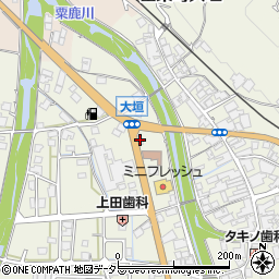 兵庫県朝来市山東町大垣53-1周辺の地図