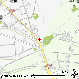 京都府綾部市豊里町福垣75周辺の地図