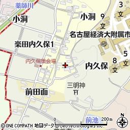 愛知県犬山市小洞239-2周辺の地図