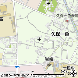 愛知県小牧市久保一色3636周辺の地図