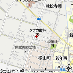 愛知県一宮市丹羽虚空蔵周辺の地図