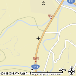 長野県下伊那郡平谷村1203周辺の地図