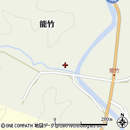 鳥取県西伯郡南部町能竹908周辺の地図