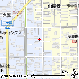 愛知県一宮市小信中島萱場75-2周辺の地図