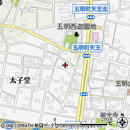 愛知県江南市五明町当光地15周辺の地図
